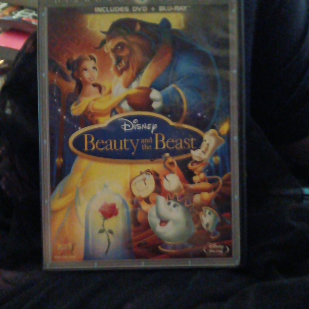 Disney Beauty and the Beast DVD and Blu-ray